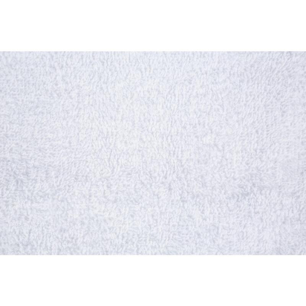 Набор полотенец махровых Luscan 10 штук 70х140 450г/м2 белые (без  бордюра)