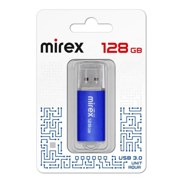 Флешка USB 3.0 128 ГБ Mirex Unit (13600-FM3UA128)