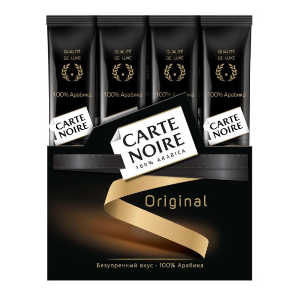 Кофе порционный растворимый Carte Noire 26 пакетиков по 1.8 г