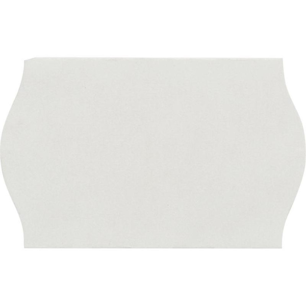 Этикет-лента волна белая 26х16 мм (10 рулонов по 1000 этикеток)