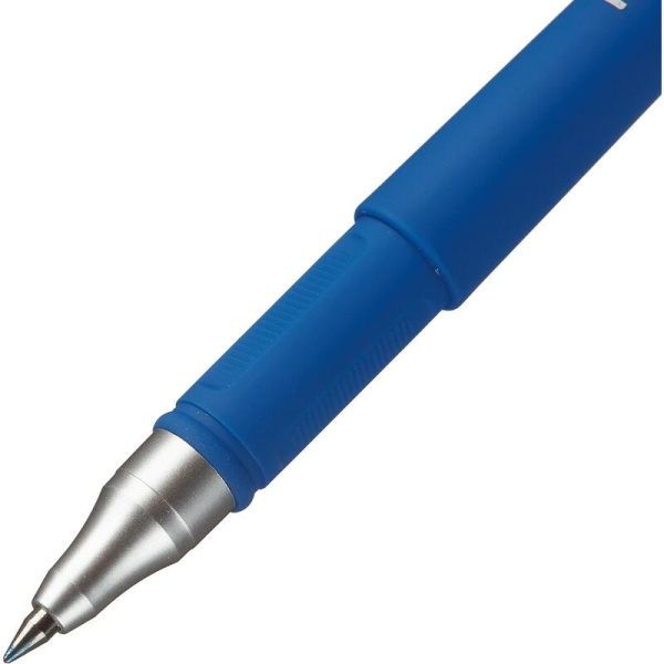 Ручка гелевая неавтоматическая Deli Matte Arris синяя (толщина линии 0.3  мм)