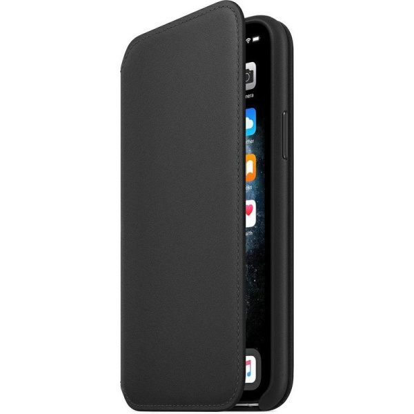 Чехол-книжка Apple Leather Folio для Apple iPhone 11 Pro черный   (MX062ZM/A)