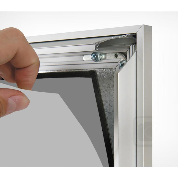 Штендер с рамами из алюминиевого клик-профиля А1 A-STAND 25X2 мм