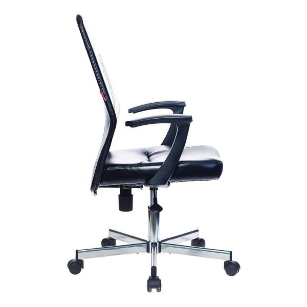Кресло офисное Easy Chair 224 черное (искусственная кожа, металл)