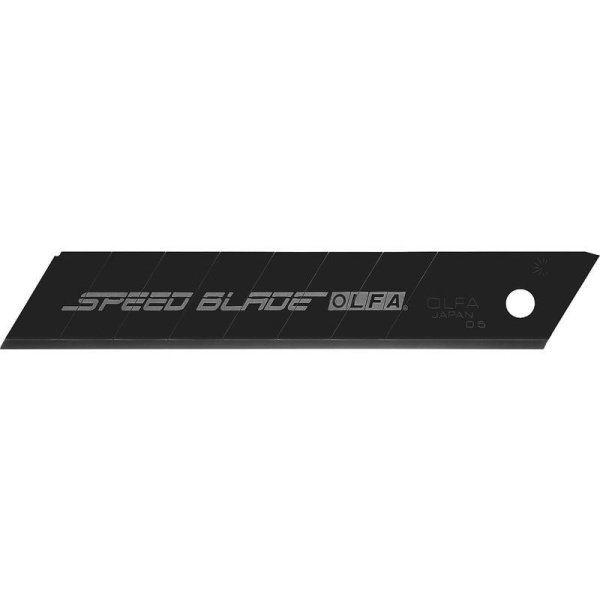 Лезвия сменные для строительных ножей Olfa OL-LFB-5B сегментированные 18  мм (5 штук в упаковке)