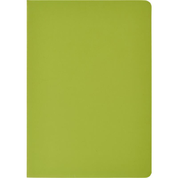 Ежедневник недатированный Attache Soft touch искусственная кожа А5 136 листов салатовый (салатовый обрез)