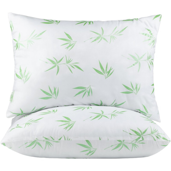 Подушка Эльф Бамбук 50х70 см бамбуковое волокно/микросатин Подушка Эльф Бамбук 50х70 см бамбуковое волокно/микросатин