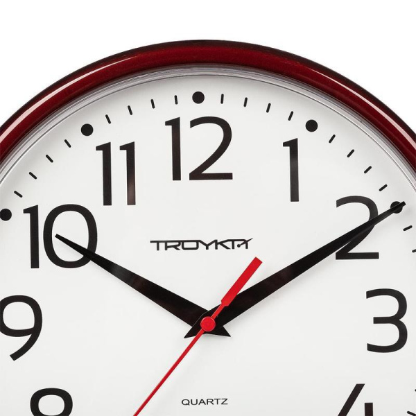 Часы настенные Troyka (22.5х22.5х3.7 см)