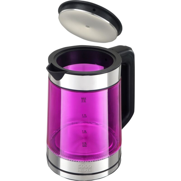 Чайник электрический Goodhelper KPG-2201 розовый Чайник электрический Goodhelper KPG-2201 розовый