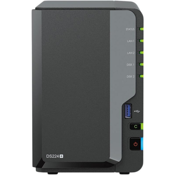 Сетевое хранилище (NAS) Synology DS224 plus