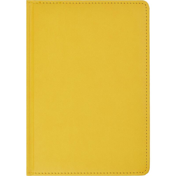 Ежедневник недатированный Attache Classic искусственная кожа А5 136 листов желтый