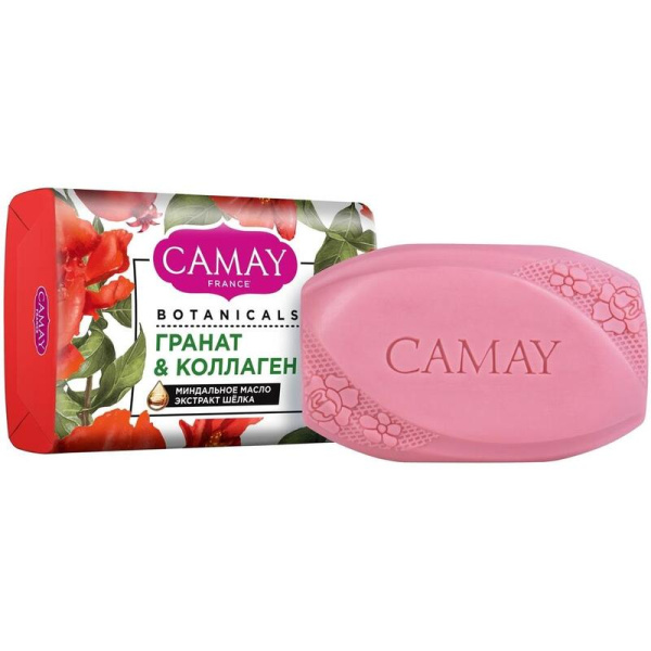 Мыло туалетное Camay Botanicals цветы граната 85 г