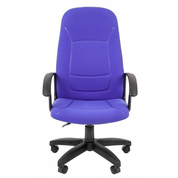 Кресло для руководителя Easy Chair 671 TC синее (ткань, пластик)