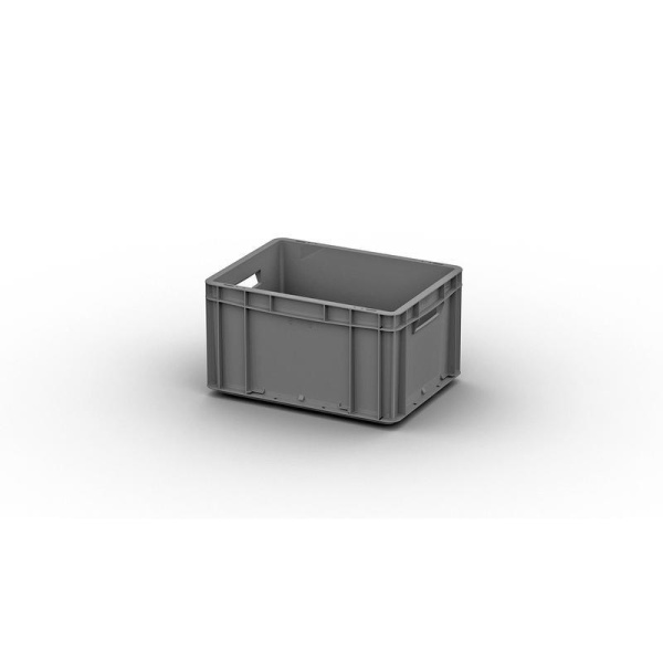 Ящик (лоток) универсальный полипропиленовый I Plast ЕС 4322.1 400x300x220 мм серый