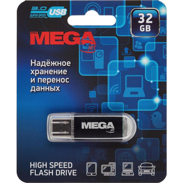 Флешка USB 3.0 32 ГБ ProMega jet NTG358U3032GB