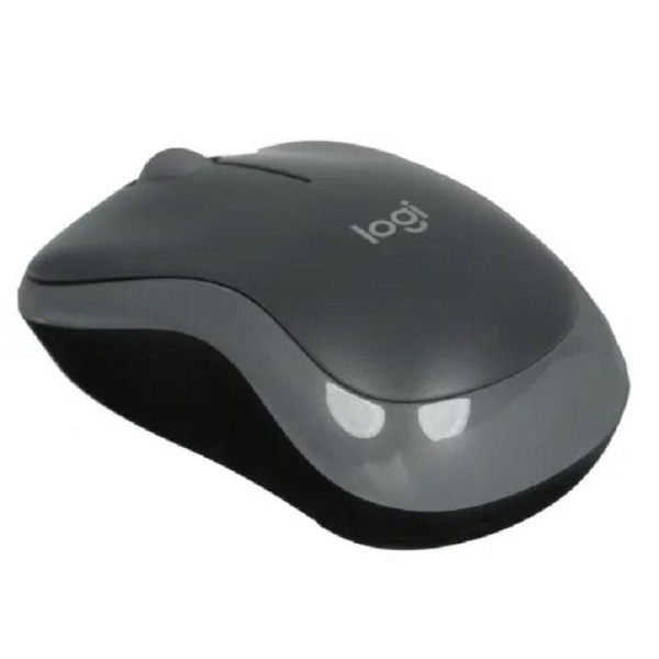 Мышь беспроводная Logitech M185 серо-черная (910-002252)