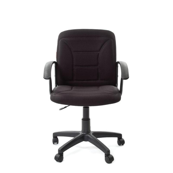 Кресло офисное Chairman 627 черное (ткань, пластик)