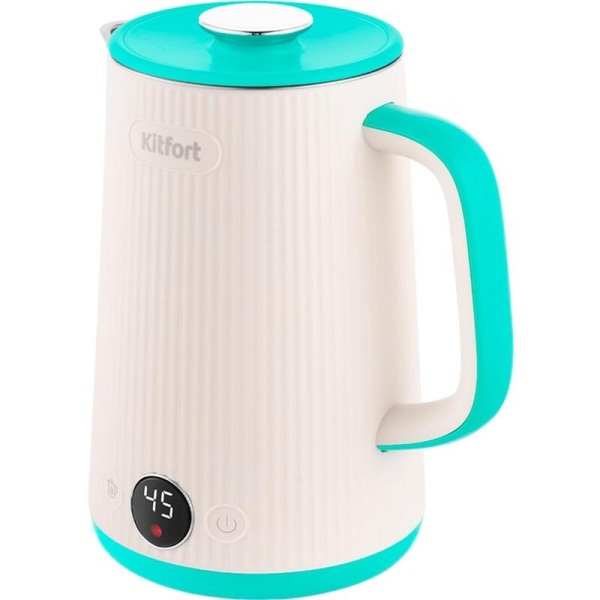Чайник электрический Kitfort КТ-6197-2 белый Чайник электрический Kitfort КТ-6197-2 белый