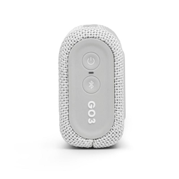 Акустическая система JBL GO 3 белая (JBLGO3WHT)