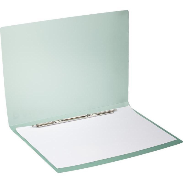 Папка-скоросшиватель с пружинным механизмом Attache Rainbow Style пластиковая А4 зеленая (0.45 мм, до 150 листов)