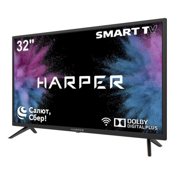 Телевизор Harper 32R610TS черный