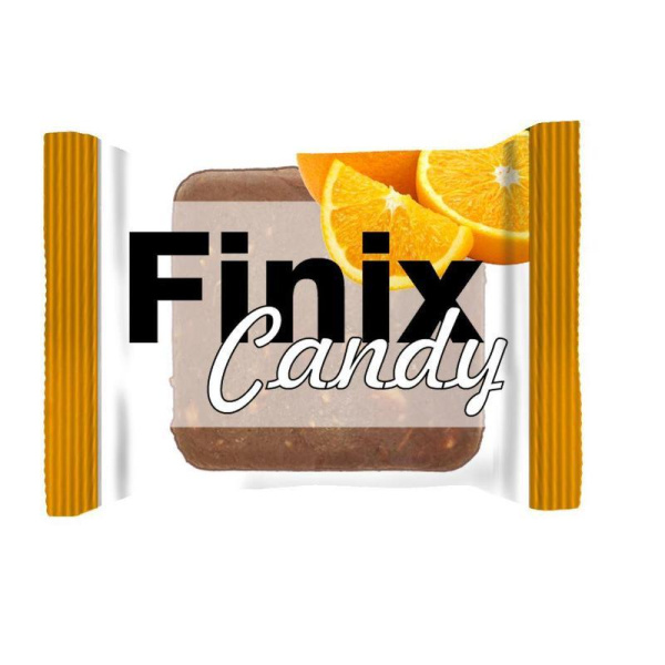 Фруктовые конфеты Finix Candy Микс 'с кокосом и мятой, шоколадом и  арахисом, апельсином и арахис' 200 г