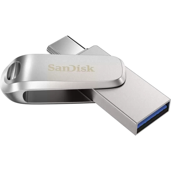 Флешка USB 3.0 64 ГБ Sandisk Ultra Dual Drive Luxe (SDDDC4-064G-G46)