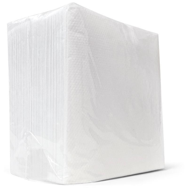 Салфетки бумажные Luscan Professional 20x20 см белые 1-слойные 27 пачек  в упаковке