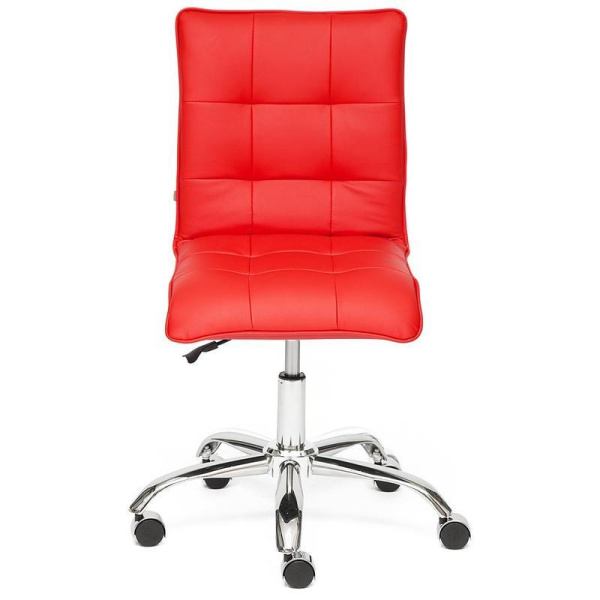 Кресло офисное Zero красное (искусственная кожа, металл)