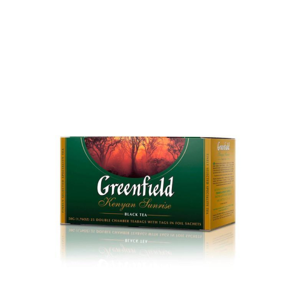 Чай черный Greenfield Kenyan Sunrise 25 пакетиков