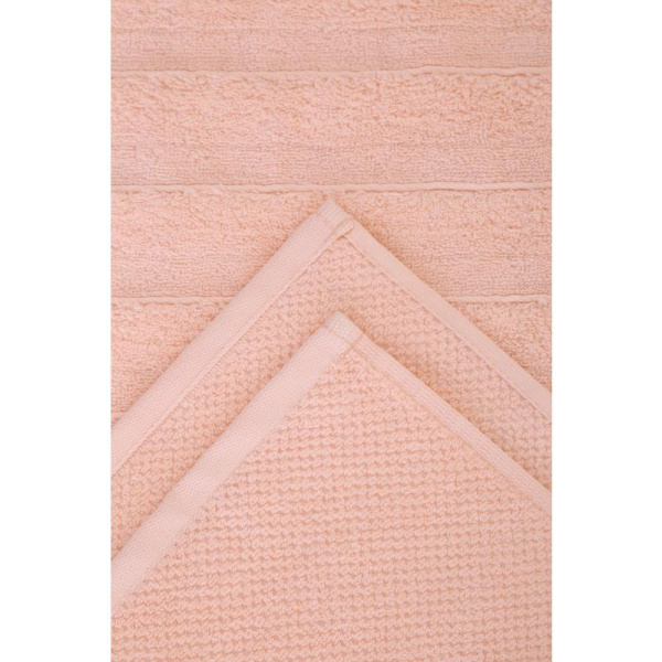 Полотенце махровое Solo Премиум Олимп 70х140 см 500 г/кв.м розовое