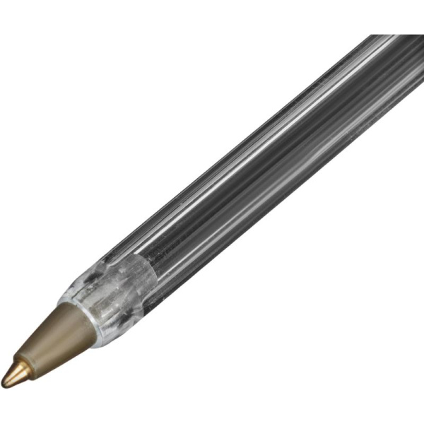 Ручка шариковая неавтоматическая одноразовая Attache Economy черная  (толщина линии 0.7 мм)