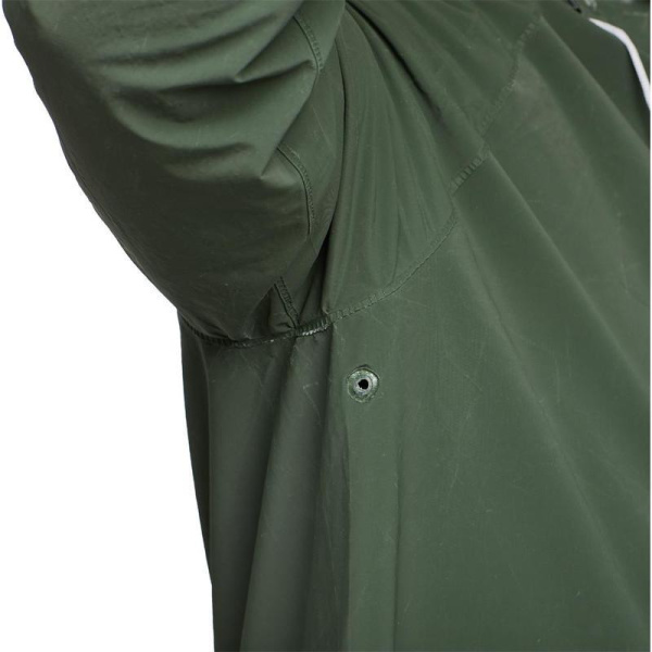 Плащ влагозащитный ПВХ зеленый (размер XL, 48-50)