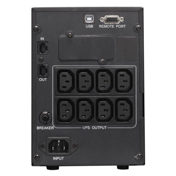 Источник бесперебойного питания UPS Powercom Smart King Pro+ SPT-1000  LCD