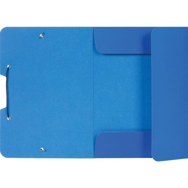 Папка на резинках Attache Digital А4 30 мм картонная до 300 листов синяя (плотность 270 г/кв.м)