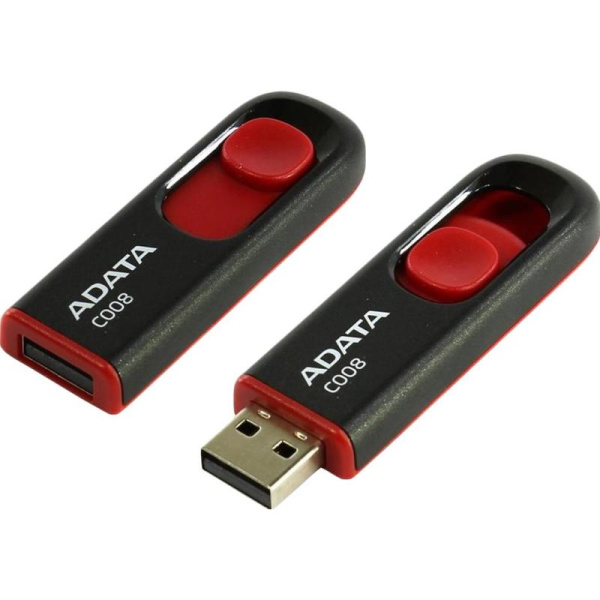 Флеш-память USB 2.0 32 ГБ A-DATA C008 (AC008-32G-RKD)