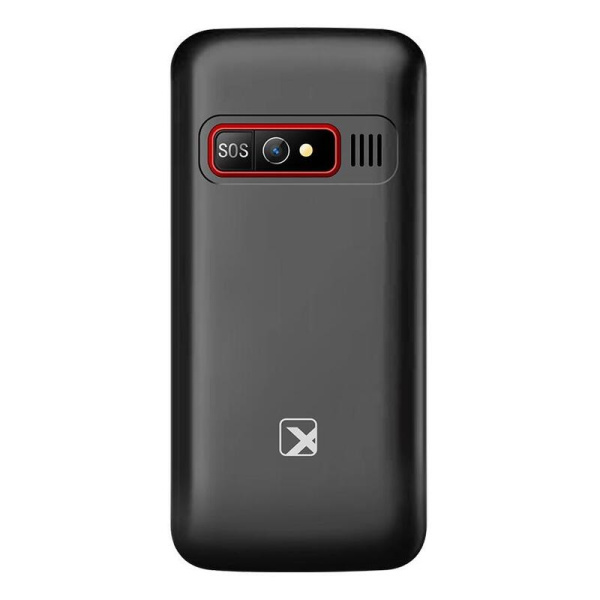Мобильный телефон teXet TM-B226 черный/красный