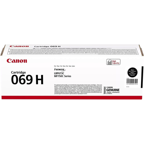 Картридж лазерный Canon CRG 069H BK 5098C002 черный оригинальный  повышенной емкости