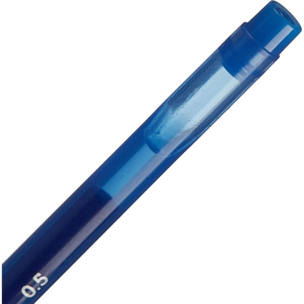 Ручка гелевая неавтоматическая Deli синяя (толщина линии 0.3 мм)