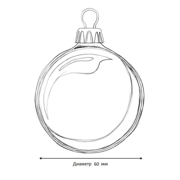 Набор елочных шаров стекло красный/золотистый (диаметр 6 см, 4 штуки в   упаковке)
