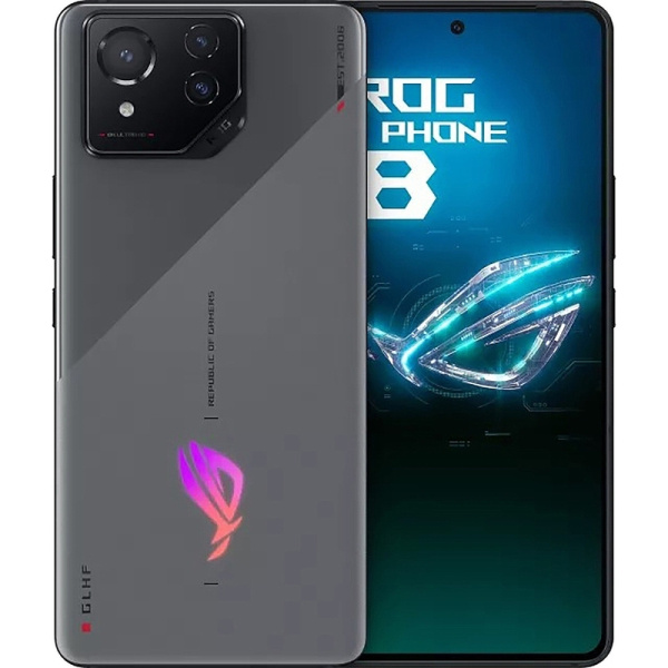 Смартфон Asus ROG Phone 8 AI2401_A 256 ГБ серый (90AI00N2-M000A0)