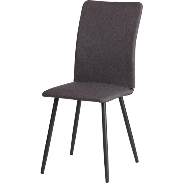 Стул обеденный Комус Мебель Fabbi тёмно-серый (ткань, металл) Стул обеденный Комус Мебель Fabbi тёмно-серый (ткань, металл)