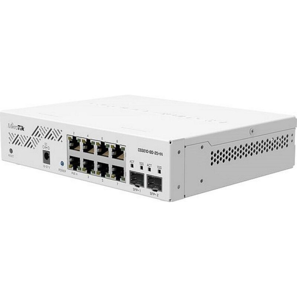 Коммутатор MikroTik CSS610-8G-2S+IN