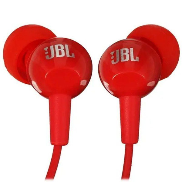 Наушники JBL C100SIU Red (JBLC100SIURED)