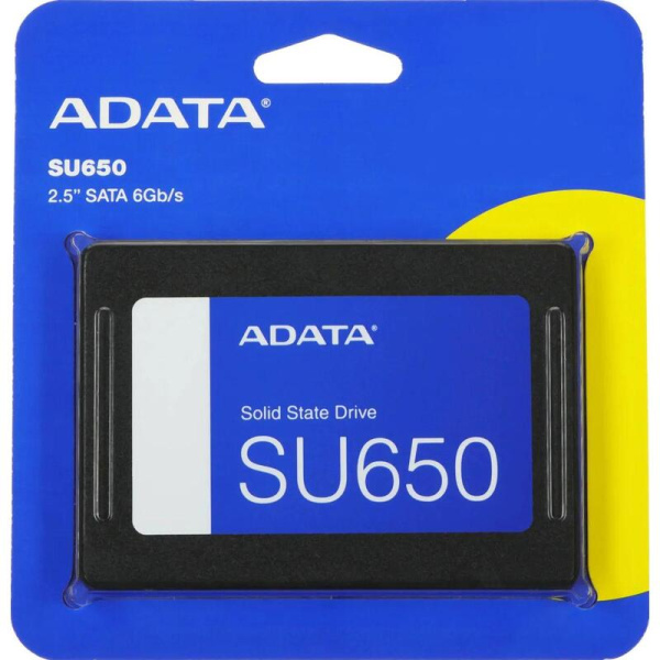 SSD накопитель Adata Ultimate SU650 256 ГБ (ASU650SS-256GT-R)