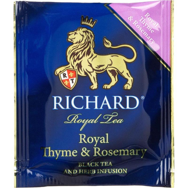 Чай Richard Royal Thyme & Rosemary черный 25 пакетиков
