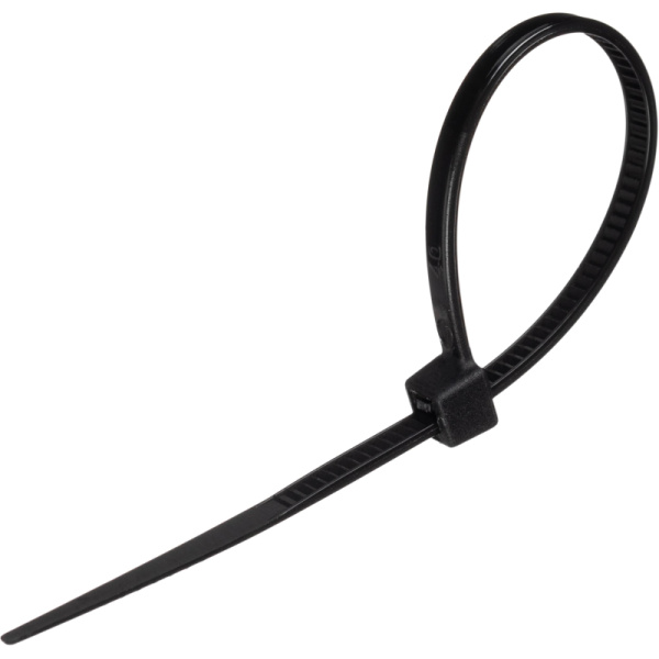 Стяжка (хомут) BigTech 100x2.5 мм чёрная 100 штук в упаковке  (BT-CT-100-25-B) Стяжка (хомут) BigTech 100x2.5 мм чёрная 100 штук в упаковке  (BT-CT-100-25-B)