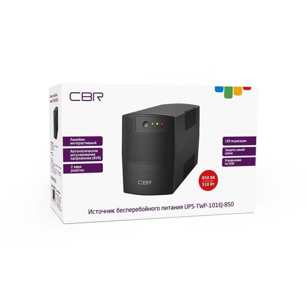 Источник бесперебойного питания CBR UPS-TWP-101EJ-850