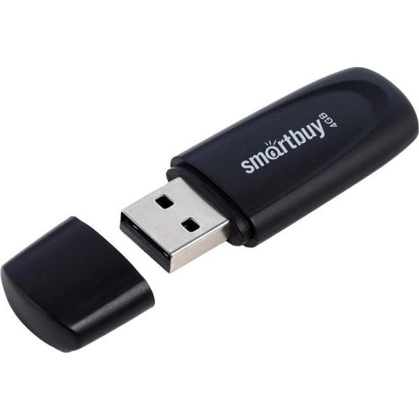 Флешка USB 2.0 4 ГБ SmartBuy Scout (SB004GB2SCK)