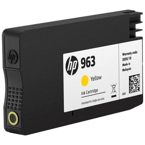 Картридж струйный HP 963 3JA25AE желтый оригинальный